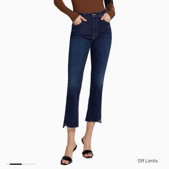 MOTHER Denim - Mother The Insider Crop Step Fray Off Limits Jeans 31